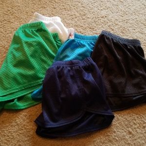 Bundle of 5 Soffe shorts